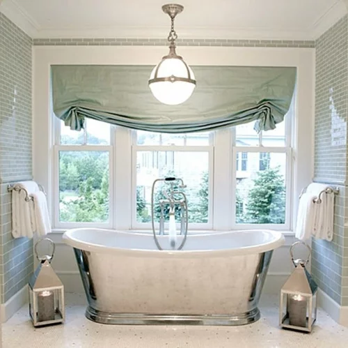 badezimmer design möbel weiblich badewanne silbern