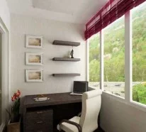 Kleinen Balkon gestalten – interessante Interior Design Ideen