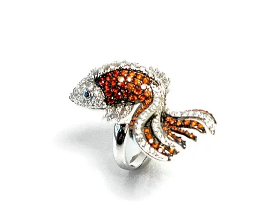 kreative luxus ringe designer originell dunkel elegant chamäleon