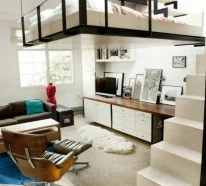 Stilvolles Londoner Appartement zeigt raumsparende Designlösungen