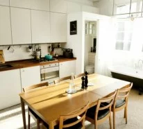 Stilvolles Londoner Appartement zeigt raumsparende Designlösungen