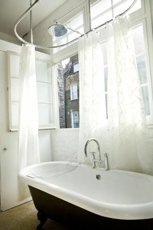 stilvolles londoner appartement vintage badewanne krallen fuß