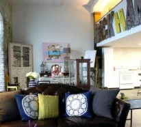 Eklektisches Interior Design in einer Loft Wohnung in New Orleans