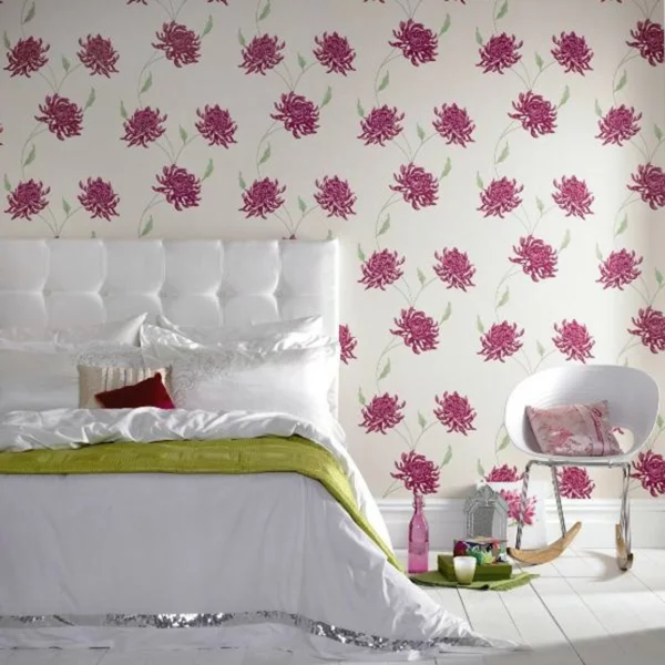 Einrichtungsideen schöne Möbel & Wohnen  floral schlafzimmer