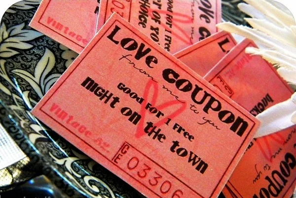 Low Cost Valentinstag Geschenke originell rot