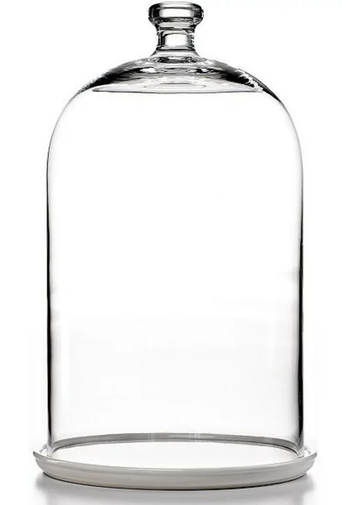 wohnaccessoires elegante gläserne käseglocke