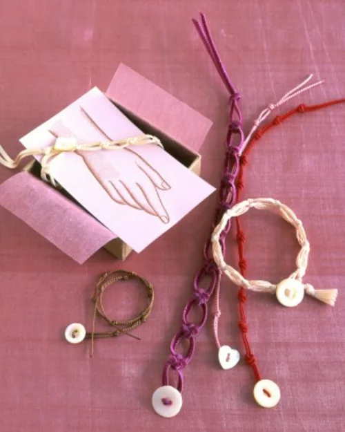 frische DIY Ideen zum Valentinstag armband