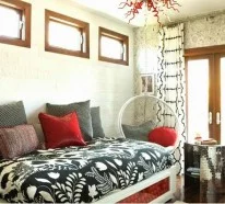 Hinreißender Schaukelstuhl im Schlafzimmer – 15 schöne Wohnideen für Sie