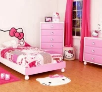 Mädchenzimmer „Hello Kitty“ gestalten – träumen und wohnen