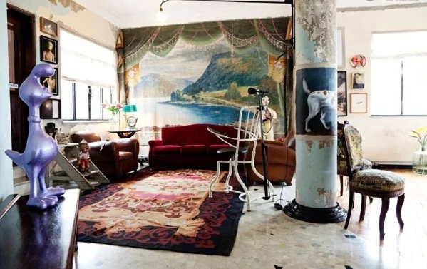 richtig kunstwerk reich farben stile texturen wandfarben wohnzimmer
