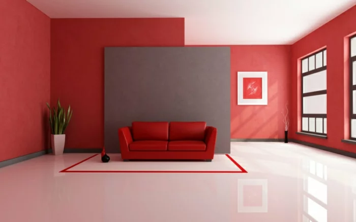 wohnzimmer wandfarbe rot warme wohnzimmer wandfarben kombinieren