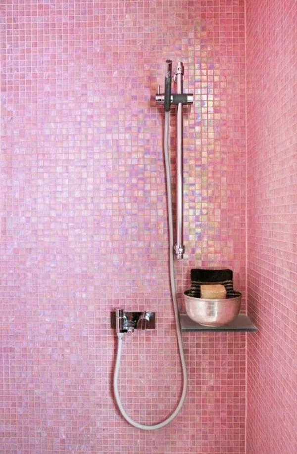 rosa pink inneneinrichtung dekoartikel mosaik fliesen