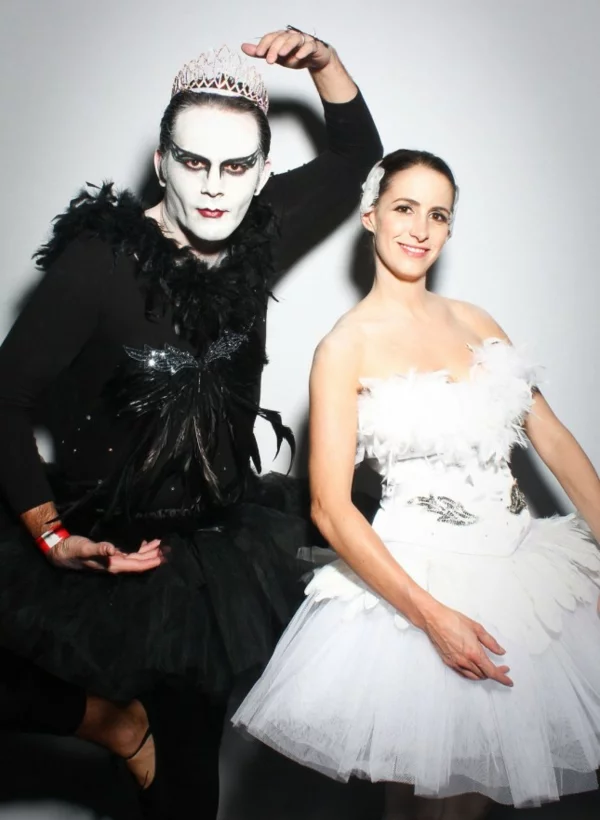 diy kostüme karneval fasching black swan