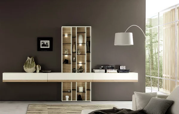  moderne minimalistische wohnzimmergestaltung ideen bodenlampe