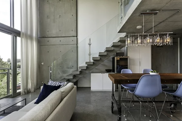 contemporary Penthaus vancouver architektur beton