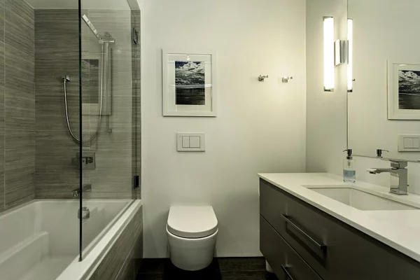 Modernes badewanne Penthaus vancouver architektur wc