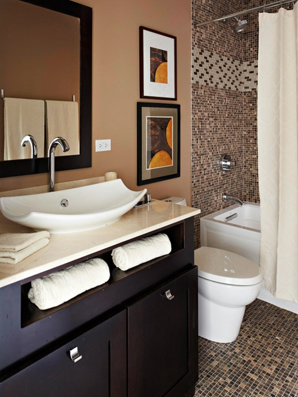 badezimmer braun badezimmer gestaltungsideen braune badmöbel bilder