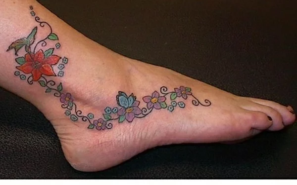 fuss tattoo designs tattoos ideen knöchel 