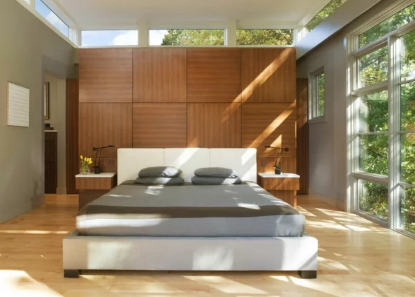 schlafzimmer einrichten deko ideen schlafzimmergestaltung natur
