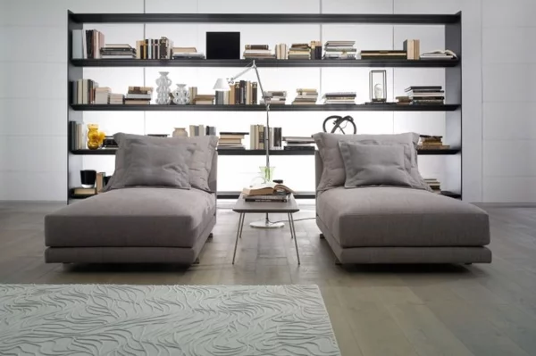 2 Chaiselongue sofa lounge möbel