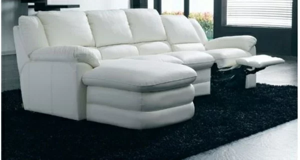 einrichten möbel scheselong sofa leder weiß