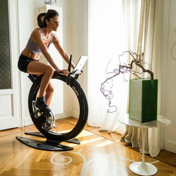 Fitness Fahrrad Heimtrainer dekoration effektvoll