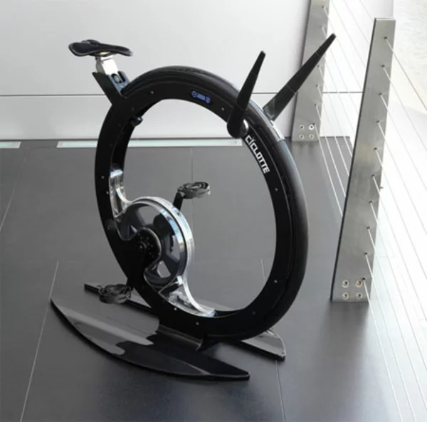 Fitness Fahrrad luxus design Heimtrainer handgriff