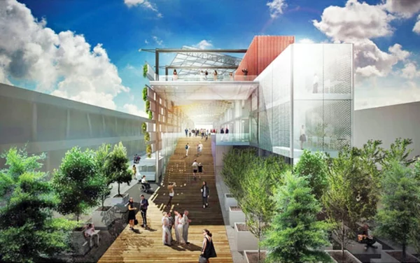 vertikaler garten USA Pavilion Milan Expo 5 nachhaltiges design