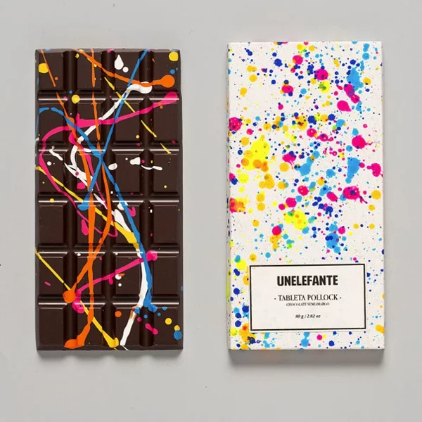 Schokoladen kunstvoll ideen design verpackung