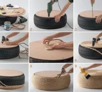 Tolle DIY Projekte – Machen Sie interessante Möbel aus Autoreifen