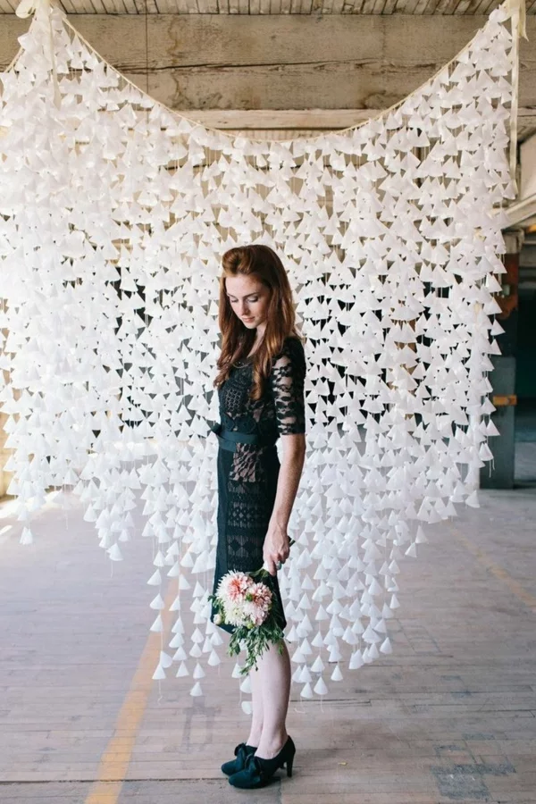 DIY Hochzeiten dekoideen hängend deko