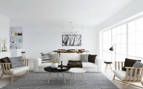 skandinavisch einrichten wohnzimmer ideen skandinavisches design