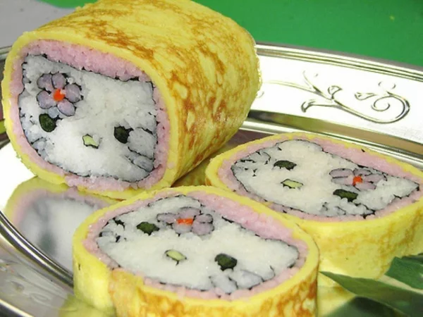 Gerissene toll tiere Sushi selbst machen Arten hallo kitty