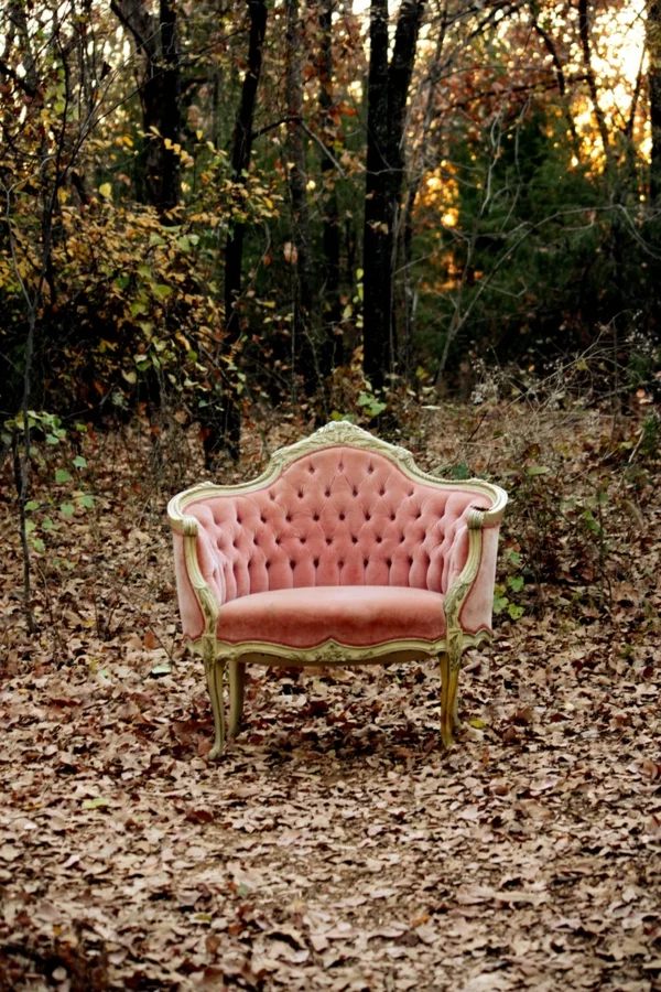 französische polstermöbel rosa couch landhausmöbel 
