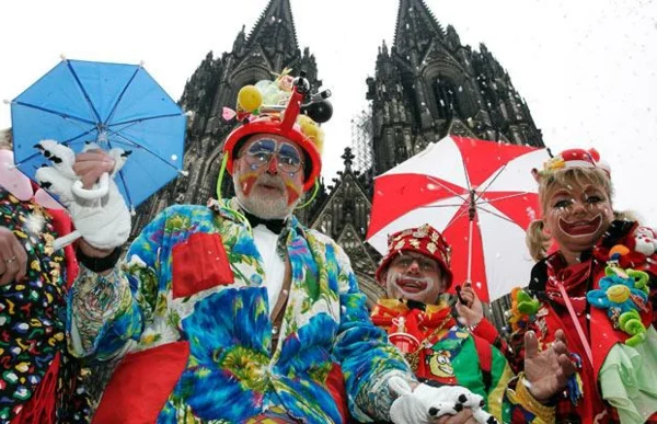karneval 2015 in köln clowns kostüme