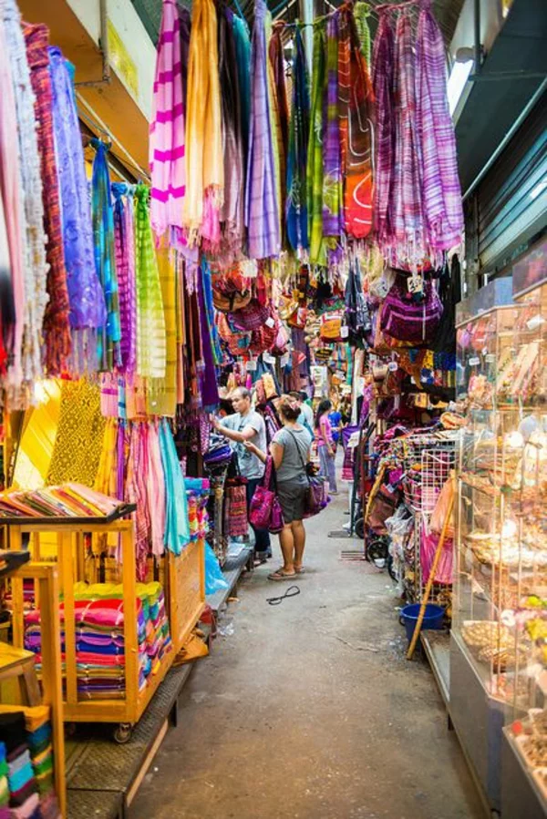 reise nach thailand rundreise stoffmarkt bangkok