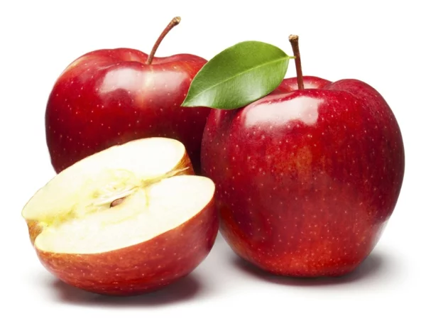 ernährung abnehmen äpfel rot