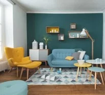 Farbgestaltung im Wohnzimmer: Wandfarben auswählen und gekonnt mischen