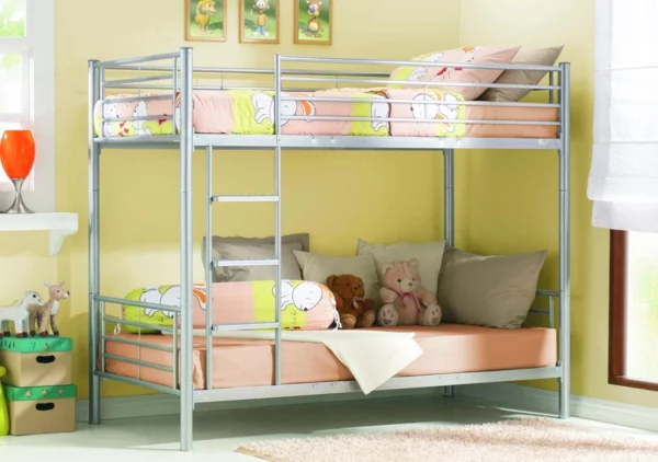 kinderzimmer einrichten doppelbett kinderhochbett design