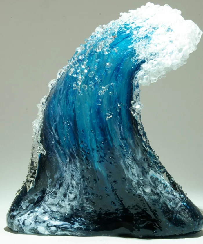 Glaskunst maritime Deko Vasen skulpturen Marsha Blaker Paul DeSomma