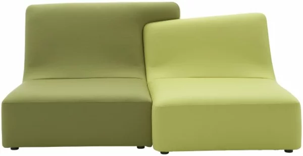 Ligne Roset Sofa modulares sofa grün designer möbel philippe nigro