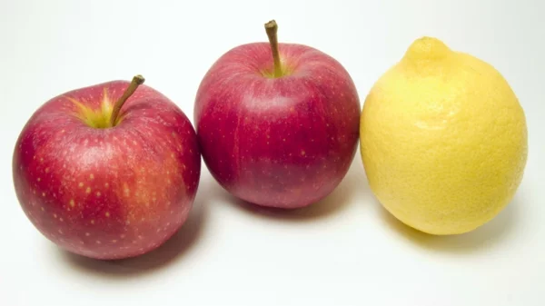 Sternzeichen Krebs gesunde ernährung obst essen äpfel zitrone