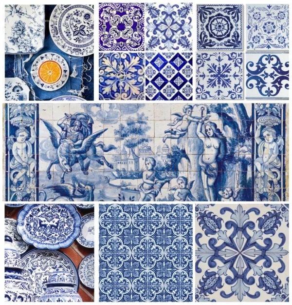 azulejo geschichte portugals mosaikfliesen blau muster