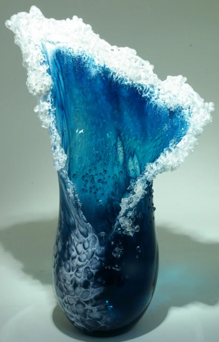 maritime Deko Vasen glas designer kunst Marsha Blaker Paul DeSomma