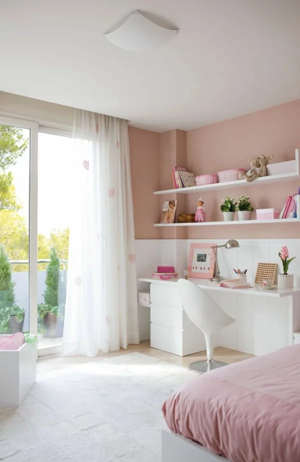 wanddesign ideen schlafzimmer weibliches designr osa wandfarbe