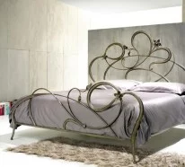 Schmiedeeisen Betten für ein herrliches mediterranes Flair im Schlafzimmer