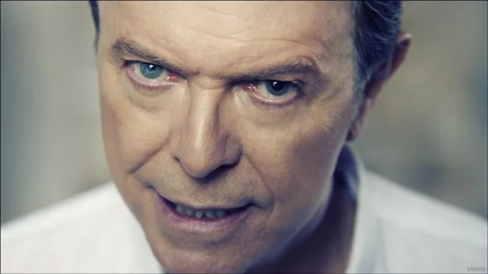 David Bowie Augen nah