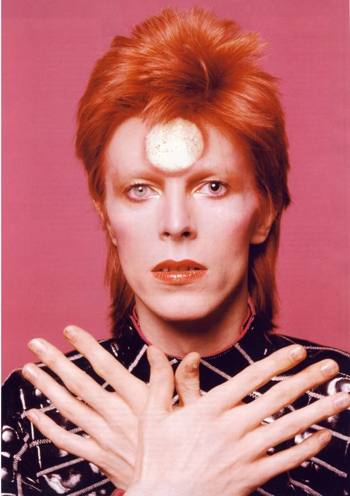 David Bowie Augen rotehaare