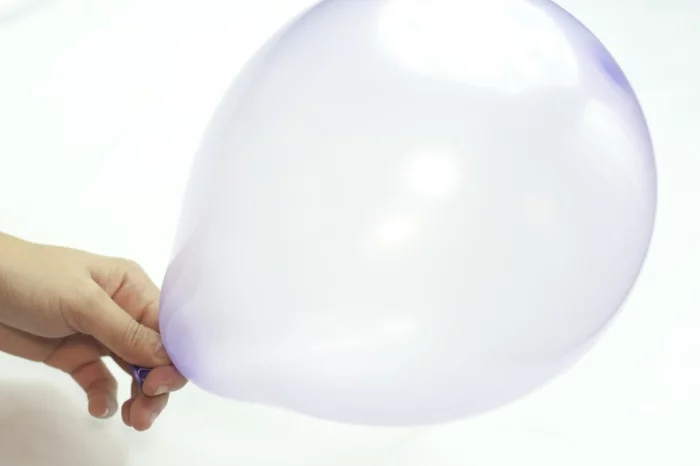 stress reduzieren tipps und tricks ballon aufblasen