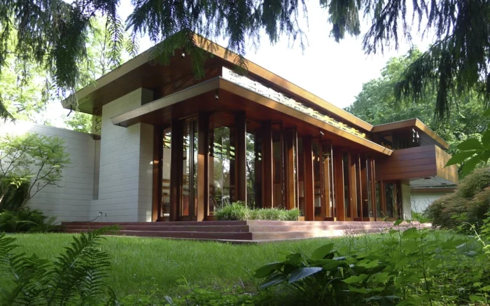 organische architektur Frank Lloyd Wright haus in New Jersey